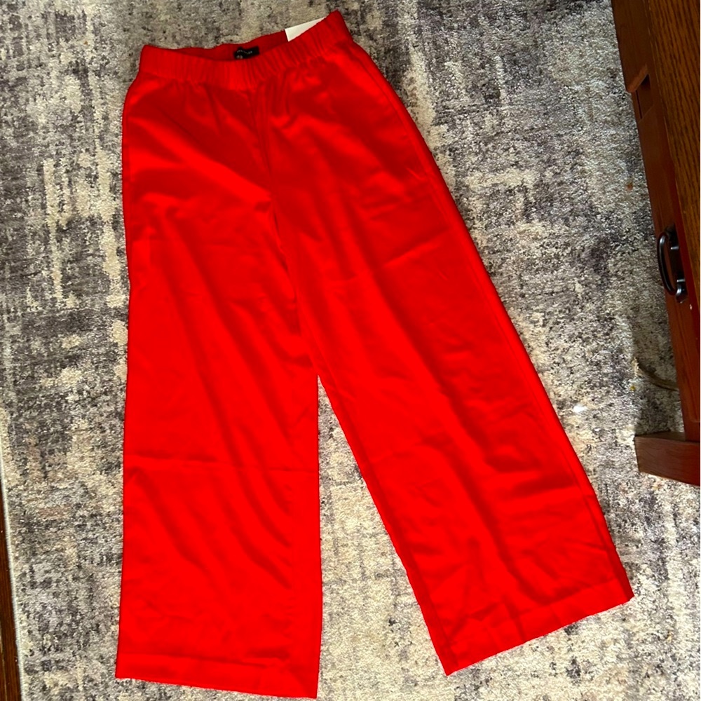 ANN TAYLOR / NWT High Rise Trousers/Pants Size Small, Full Length, Wide Leg